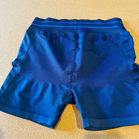 NEW FourLaps size XL Shorts Navy Blue Midnight Compression Biker Aero Seamless - Picture 5 of 6